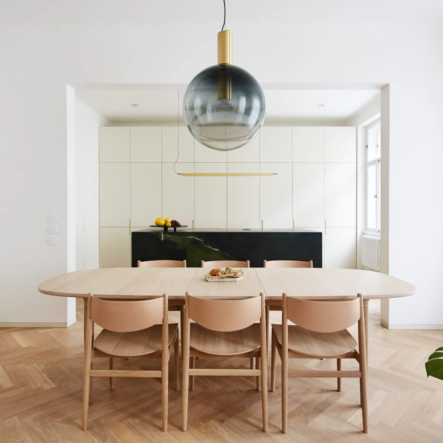 Aeris Minimalist Glass Pendant Lamp - Image 64