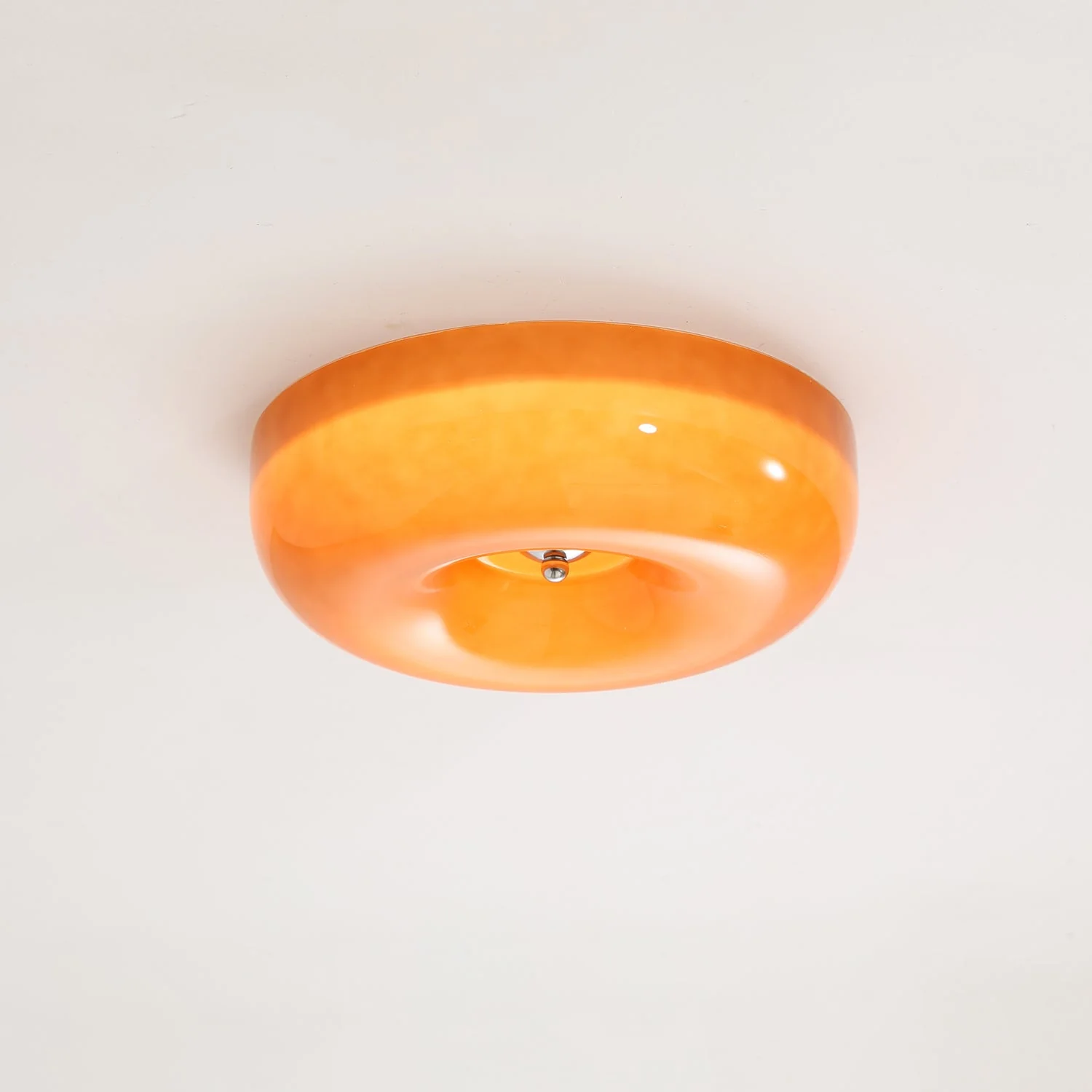 Afralia Modern Minimalist Swirl Glass Ceiling Lamp - Image 12