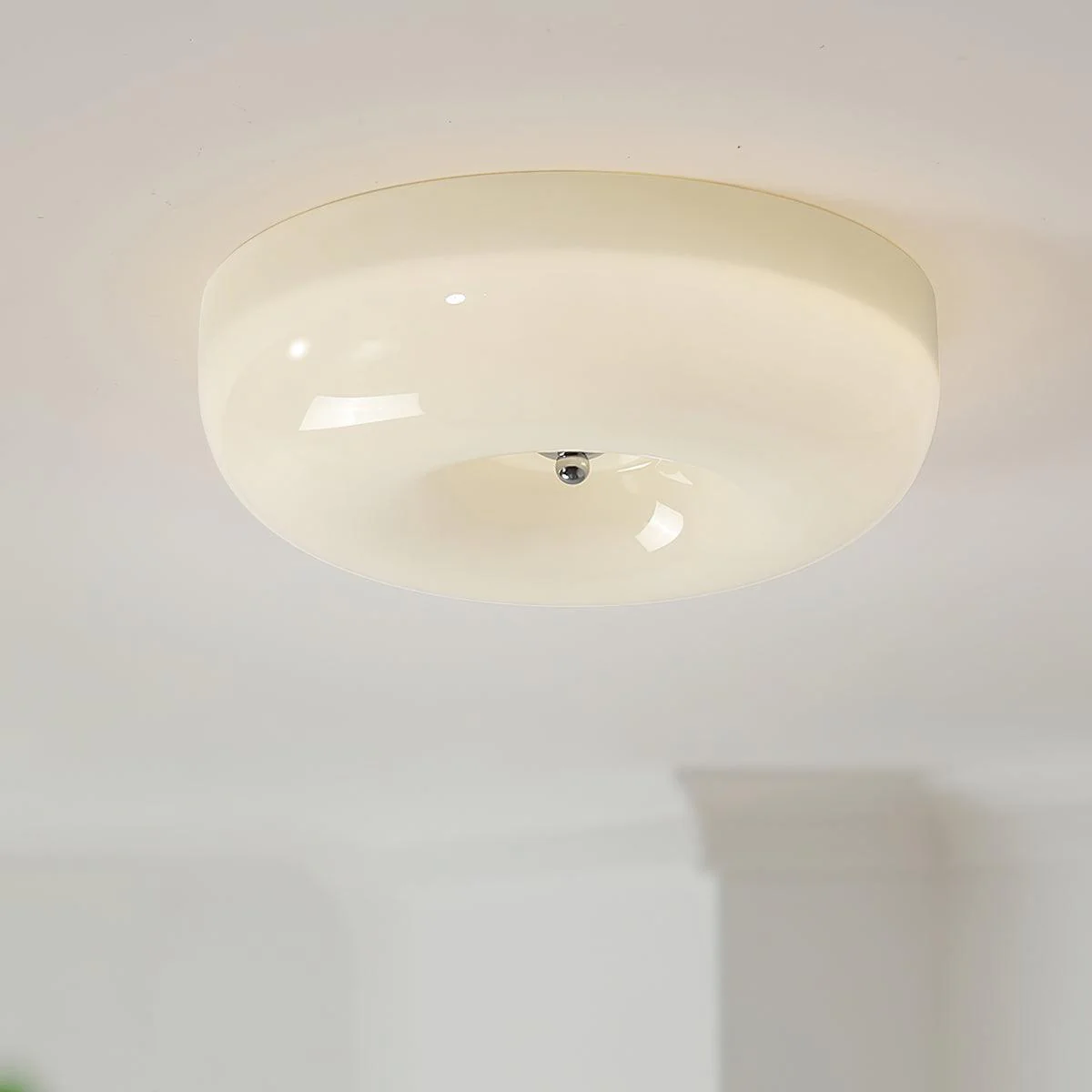 Afralia Modern Minimalist Swirl Glass Ceiling Lamp - Image 17