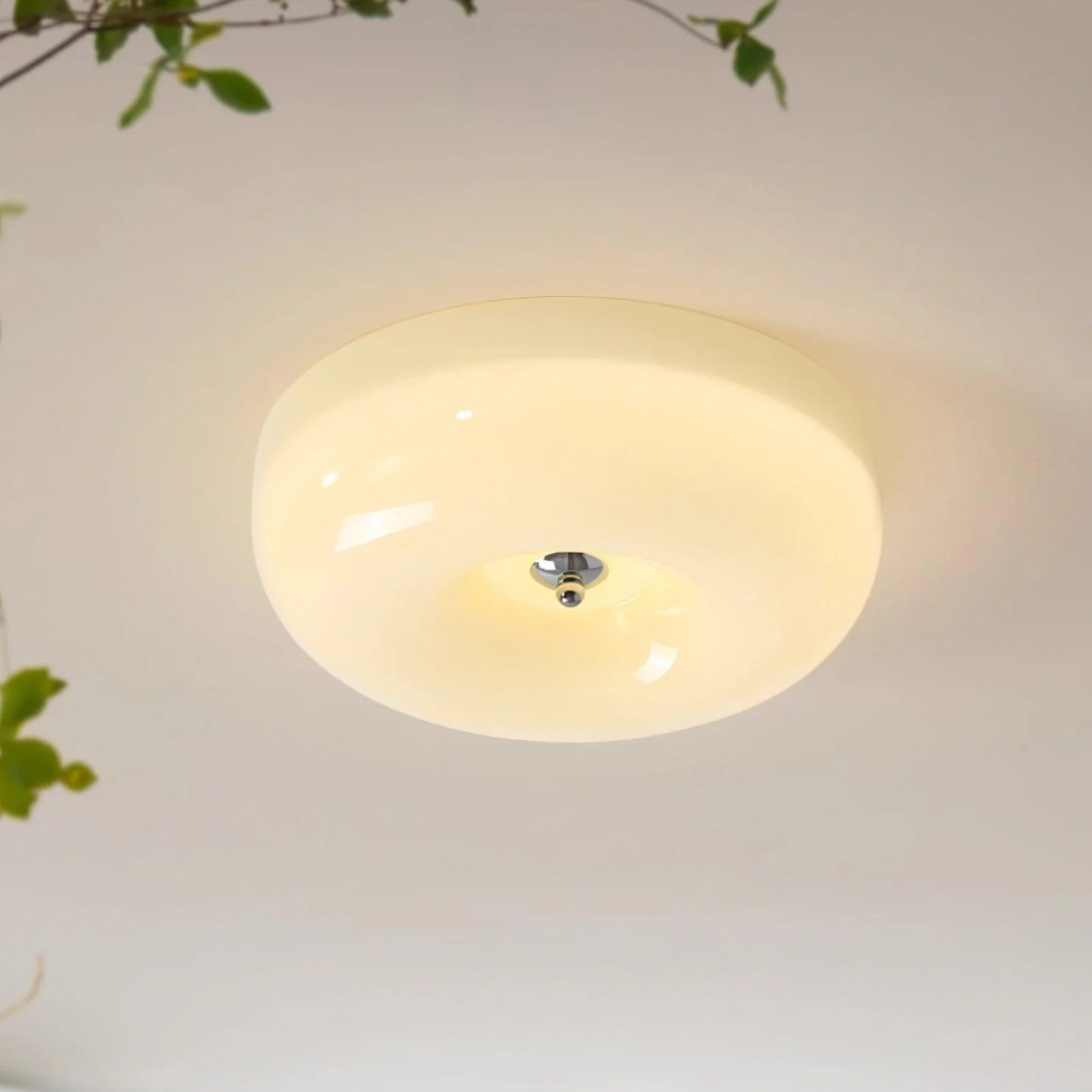 Afralia Modern Minimalist Swirl Glass Ceiling Lamp - Image 20