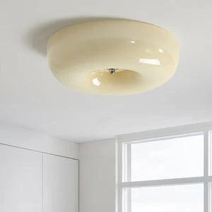 Afralia Modern Minimalist Swirl Glass Ceiling Lamp - Image 31