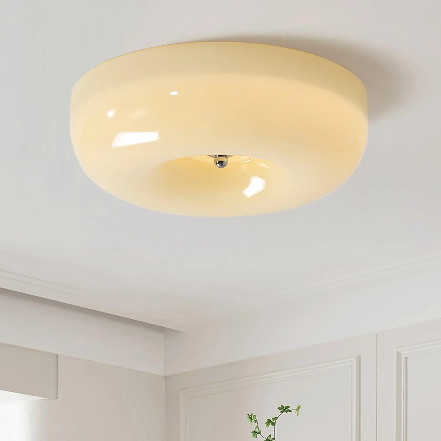 Afralia Modern Minimalist Swirl Glass Ceiling Lamp - Image 35