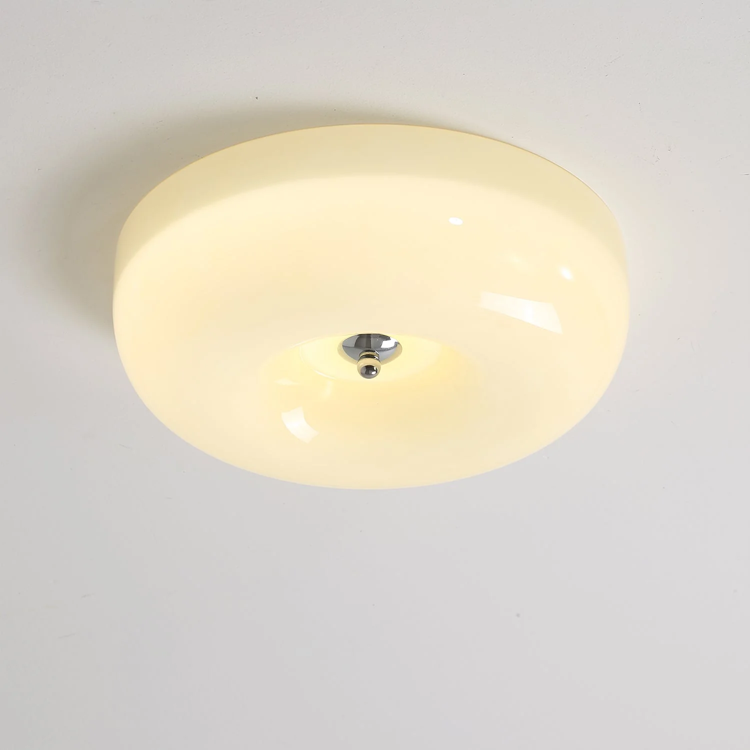 Afralia Modern Minimalist Swirl Glass Ceiling Lamp - Image 5