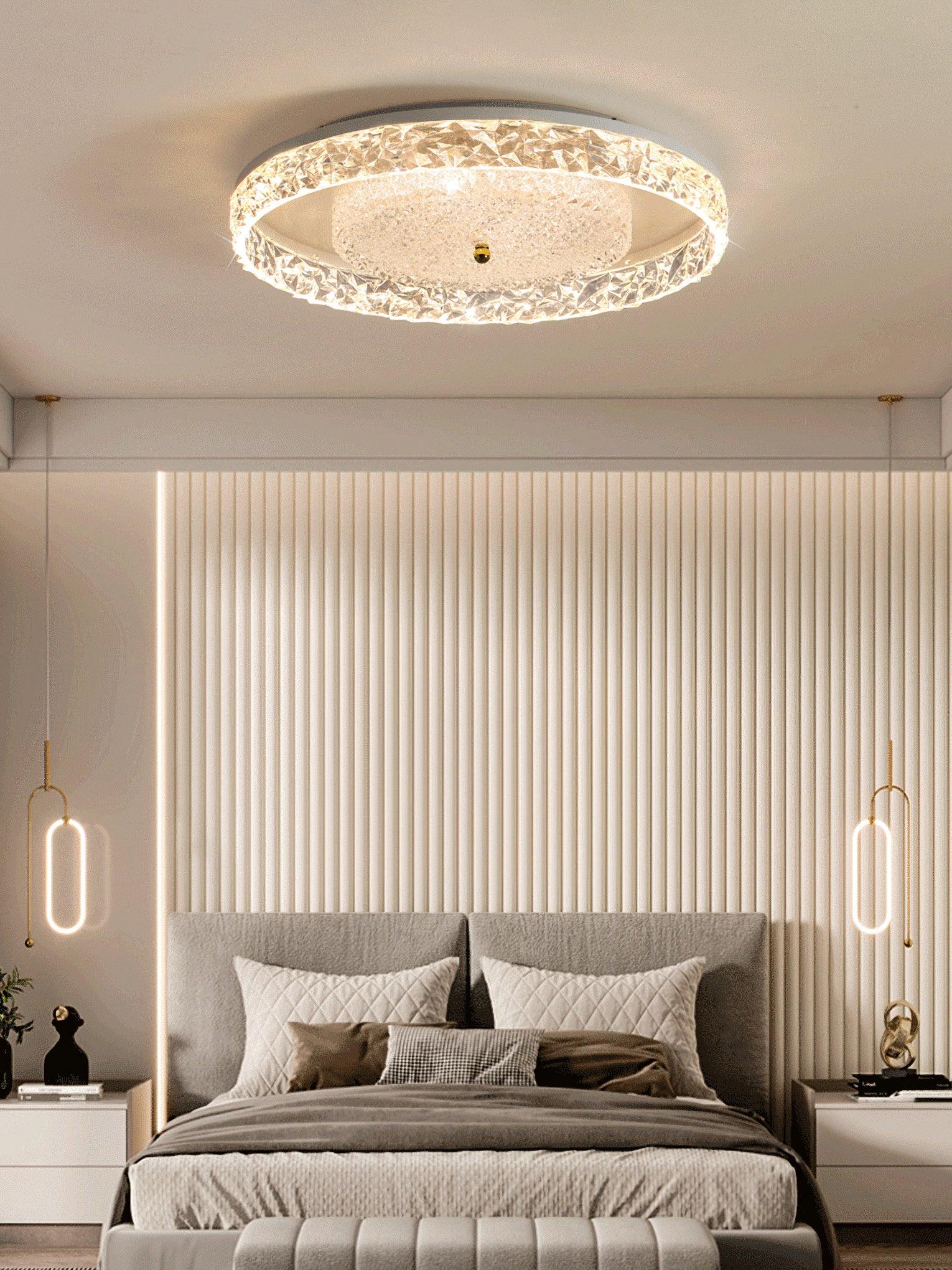 Agave Postmodern Luxury Embedded Crystal Ceiling lamp - Image 15