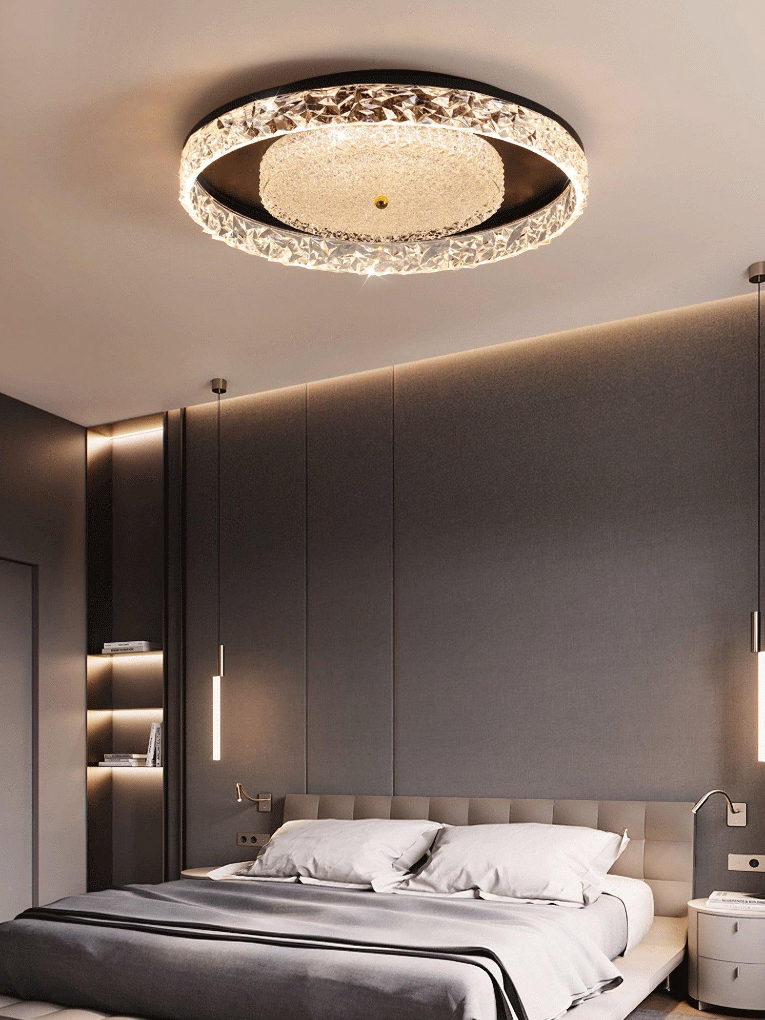 Agave Postmodern Luxury Embedded Crystal Ceiling lamp - Image 16