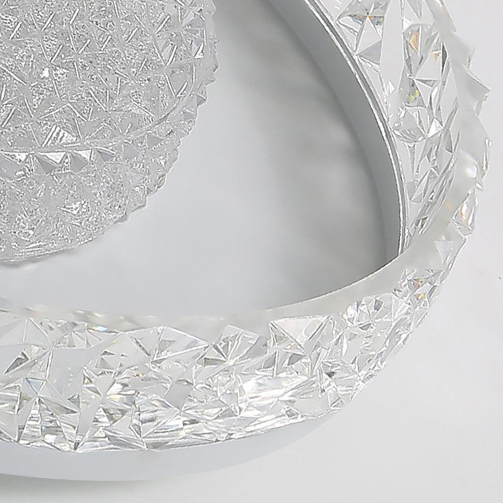 Agave Postmodern Luxury Embedded Crystal Ceiling lamp - Image 2