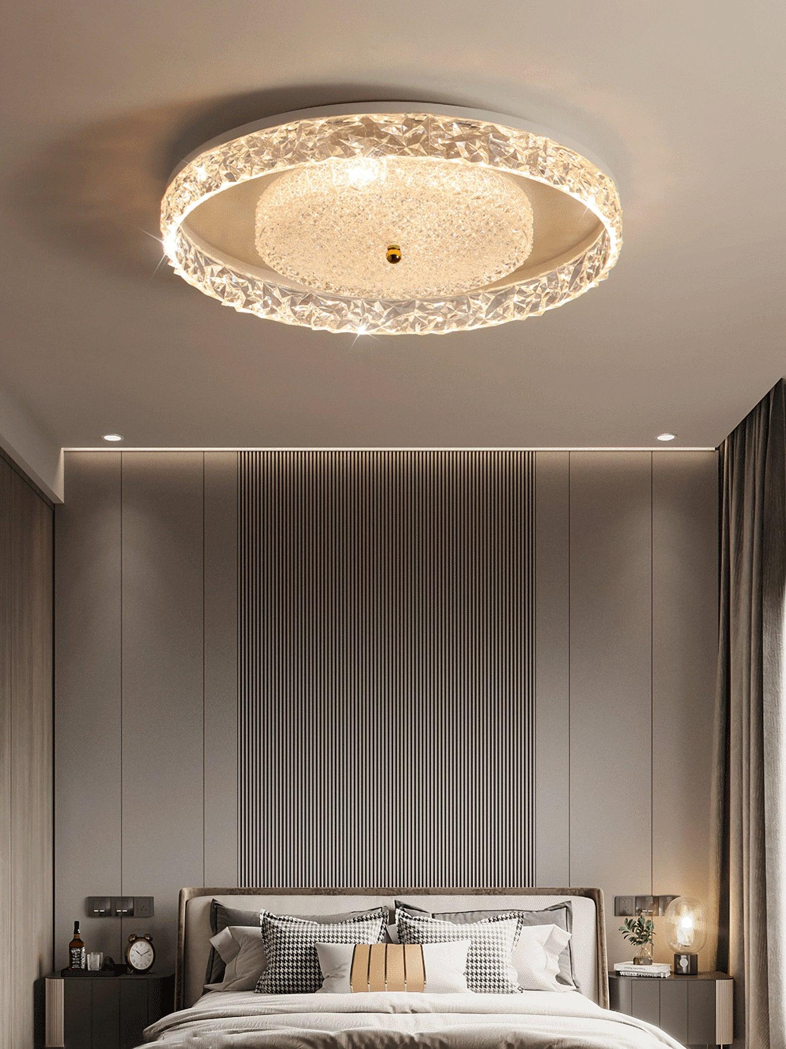 Agave Postmodern Luxury Embedded Crystal Ceiling lamp - Image 8
