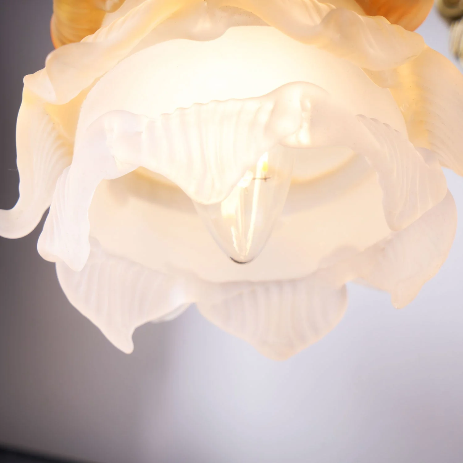 Aged Flying Angel Glass Wall Light - Image 33