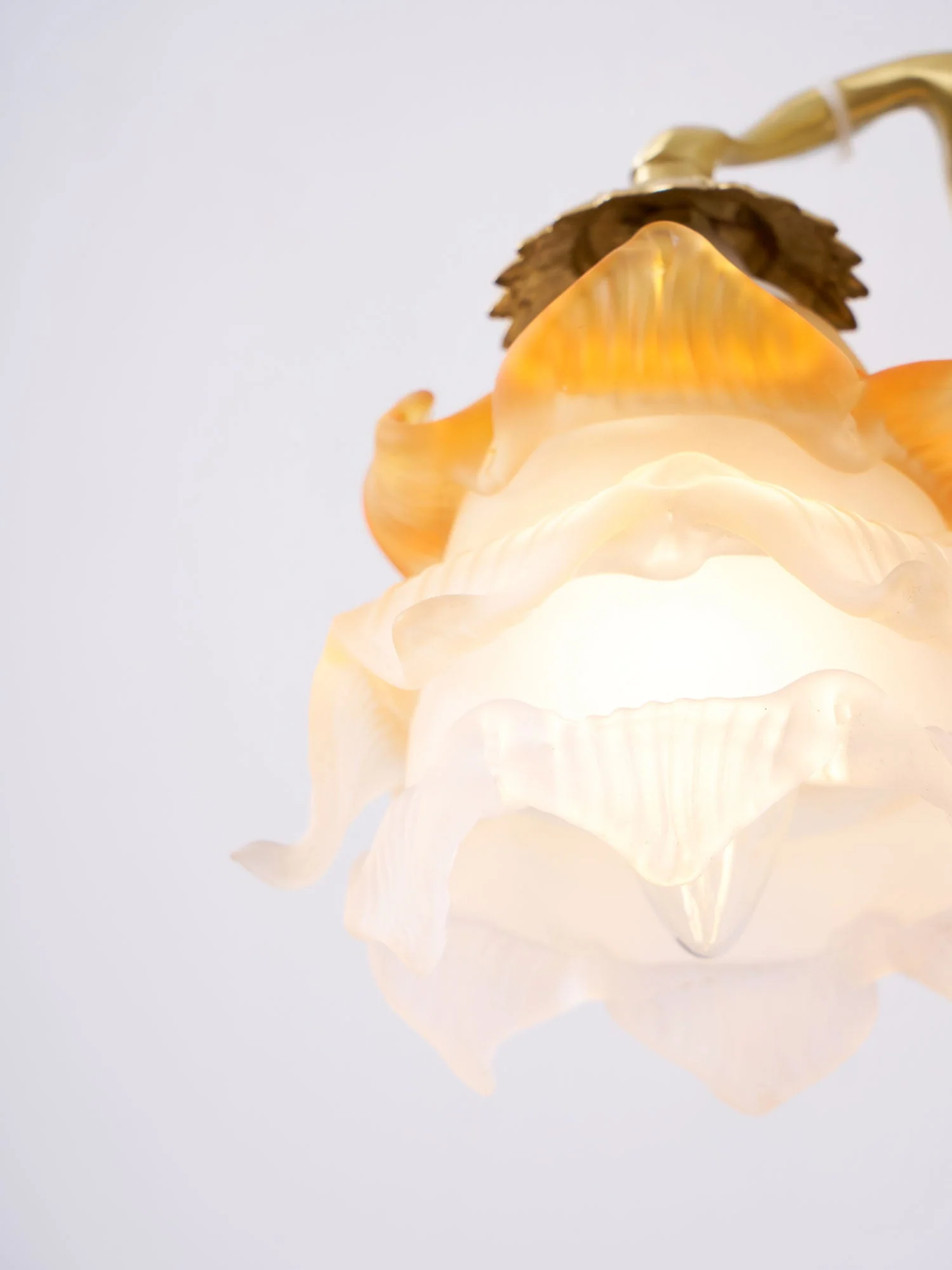 Aged Flying Angel Glass Wall Light - Image 41
