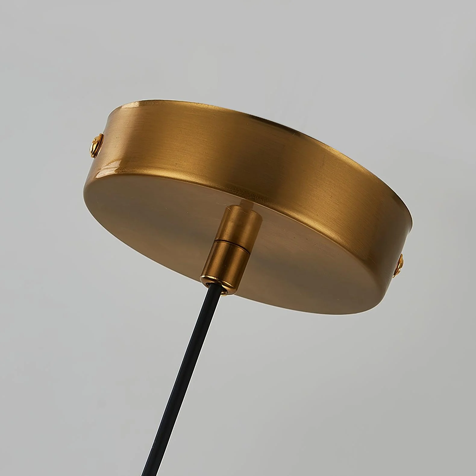 Aged Modern Minimalist Dome Glass Pendant Light - Image 13