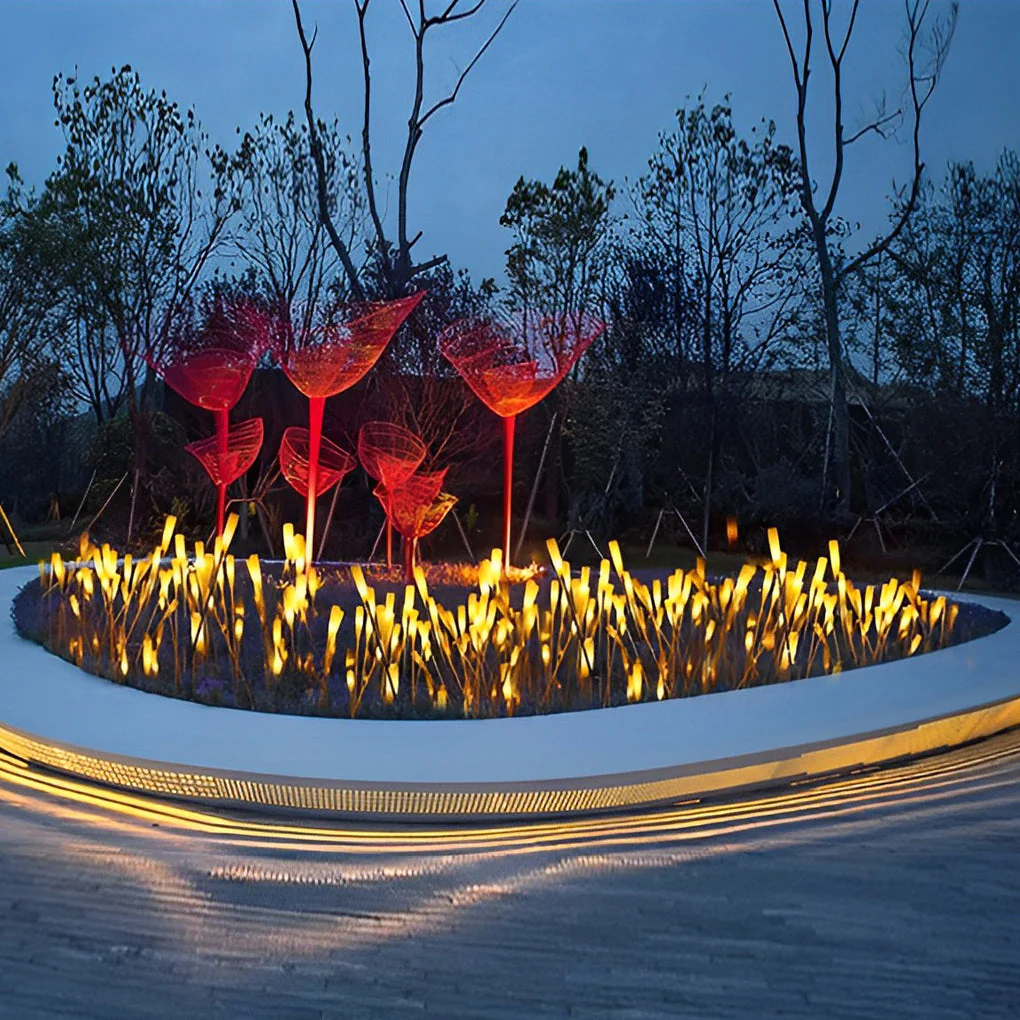 Agnea Reeds Frosted Stick Outdoor Lights - Image 7