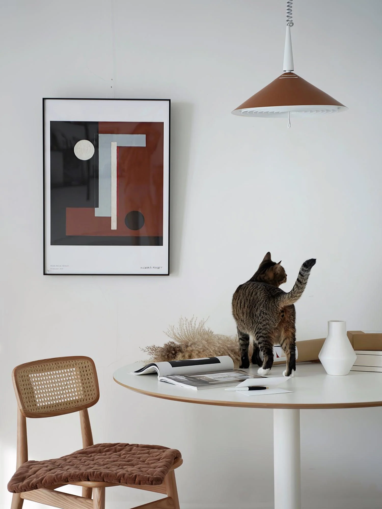 Agnes Modern Minimalist Retro Pendant Lamp - Image 44
