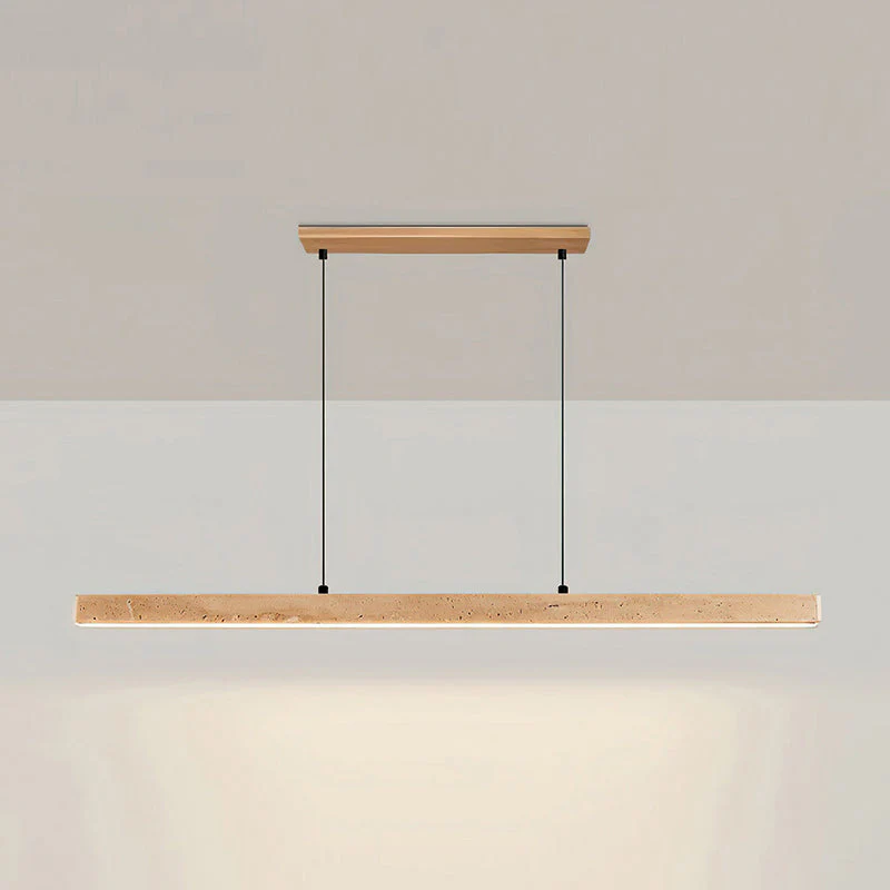 Agureli Wabi-Sabi Travertine Pendant Light - Image 11