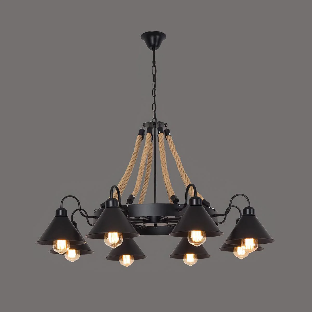 Aiden Industrial Chandelier - Image 10