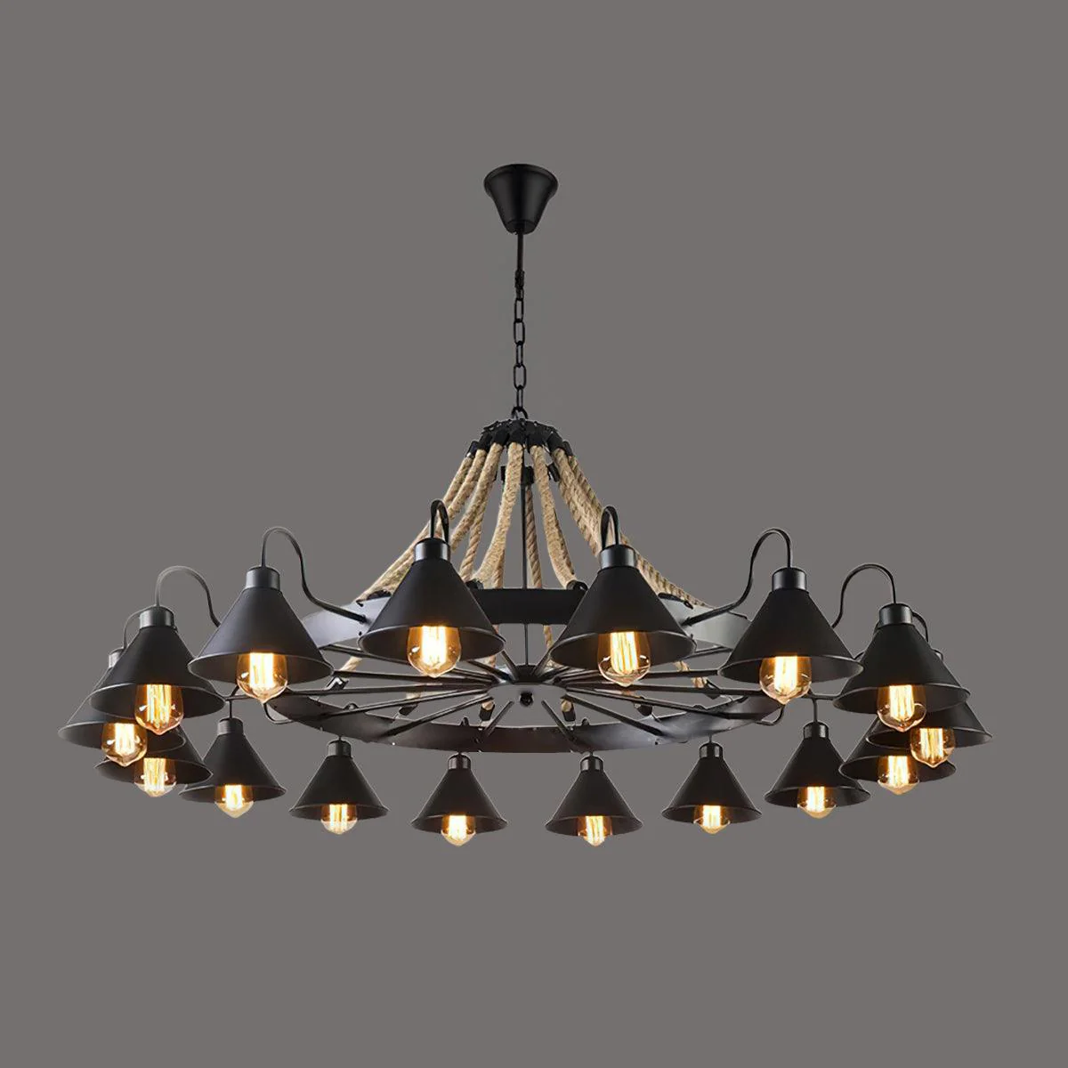 Aiden Industrial Chandelier - Image 13