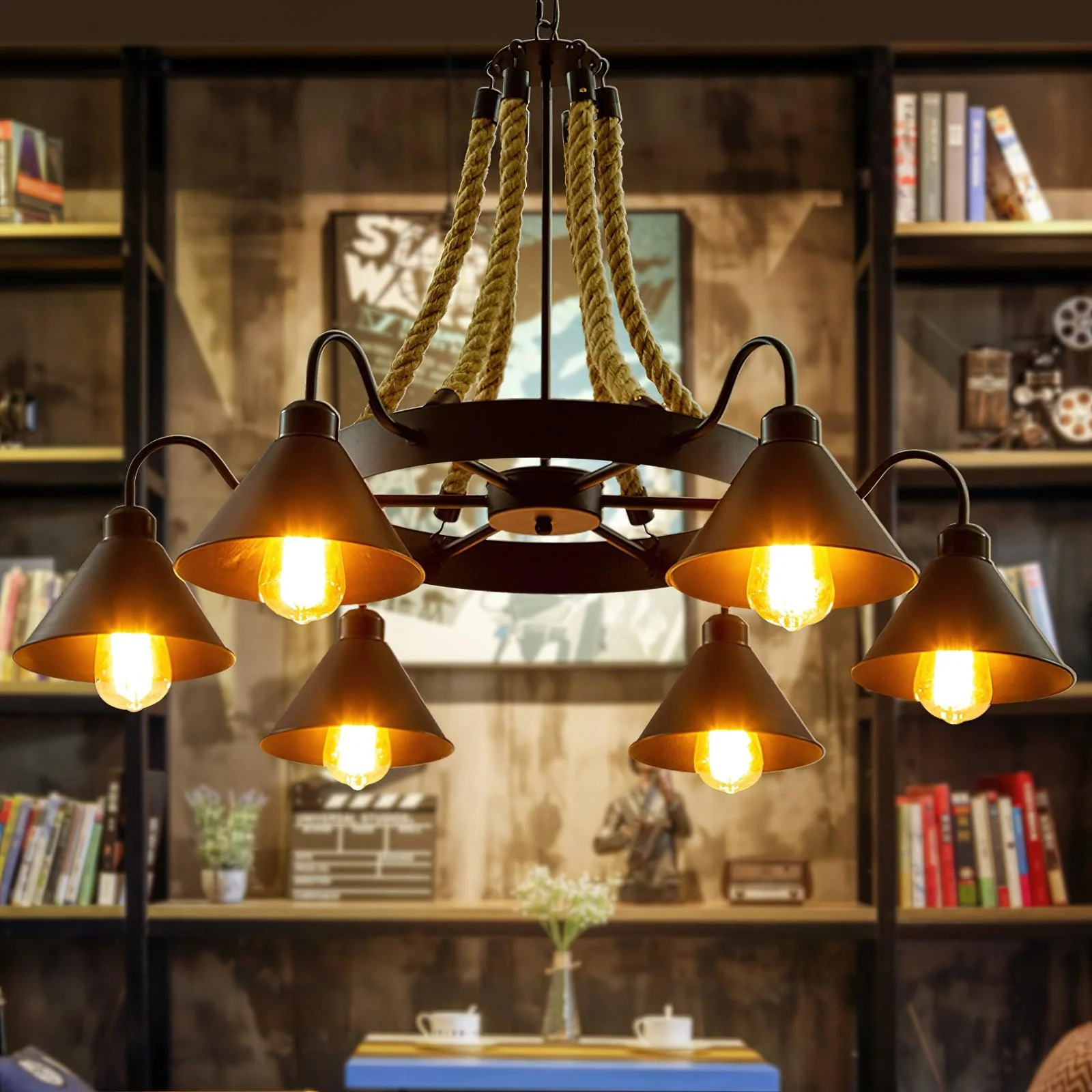 Aiden Industrial Chandelier - Image 14