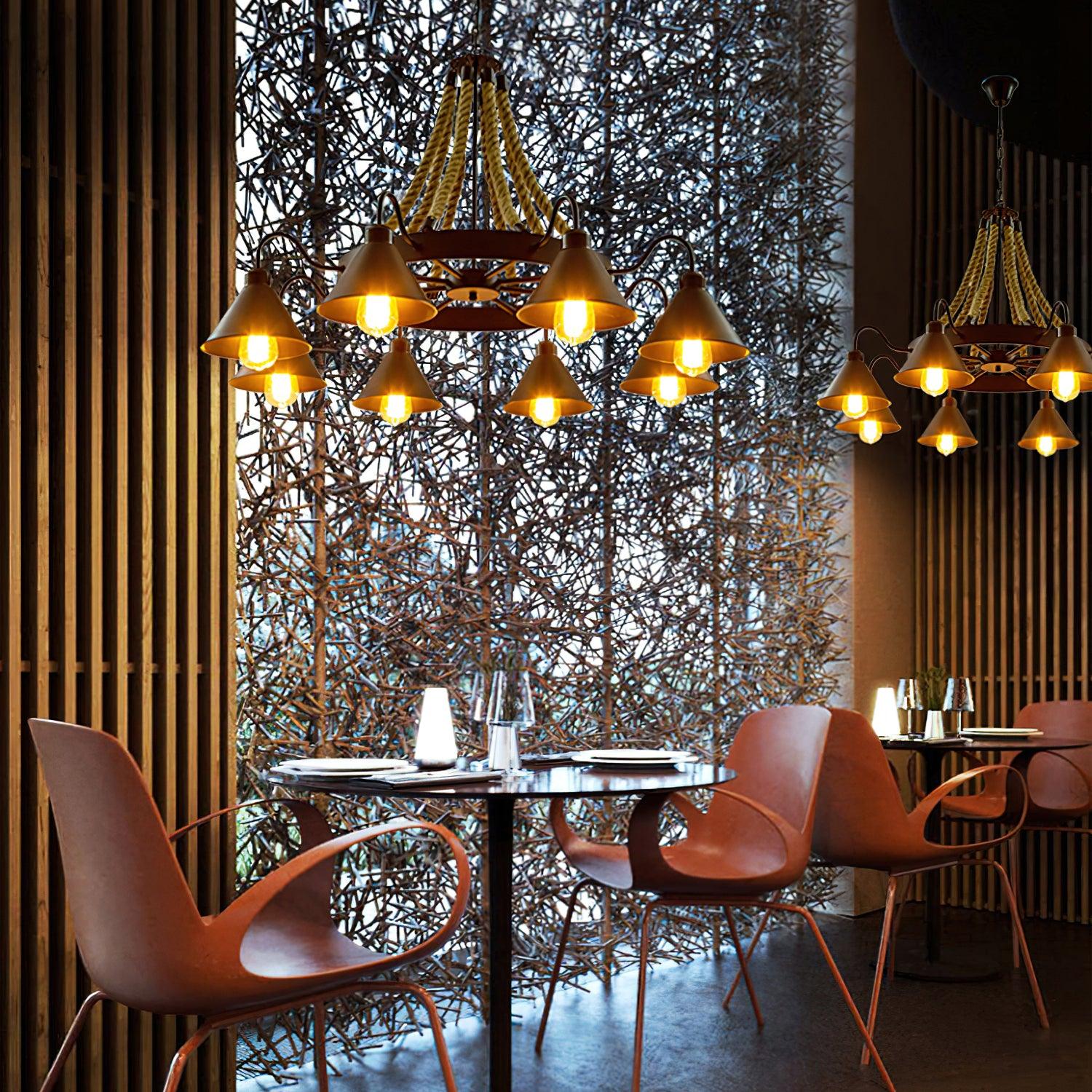 Aiden Industrial Chandelier - Image 15