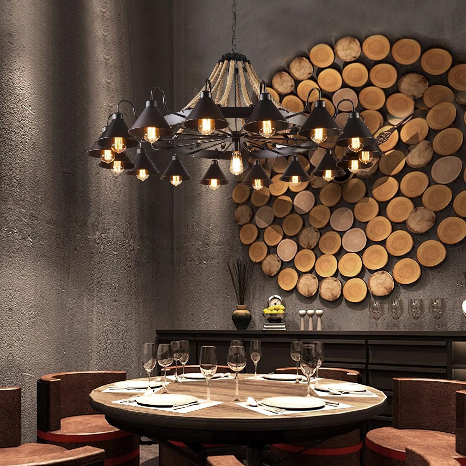 Aiden Industrial Chandelier - Image 16