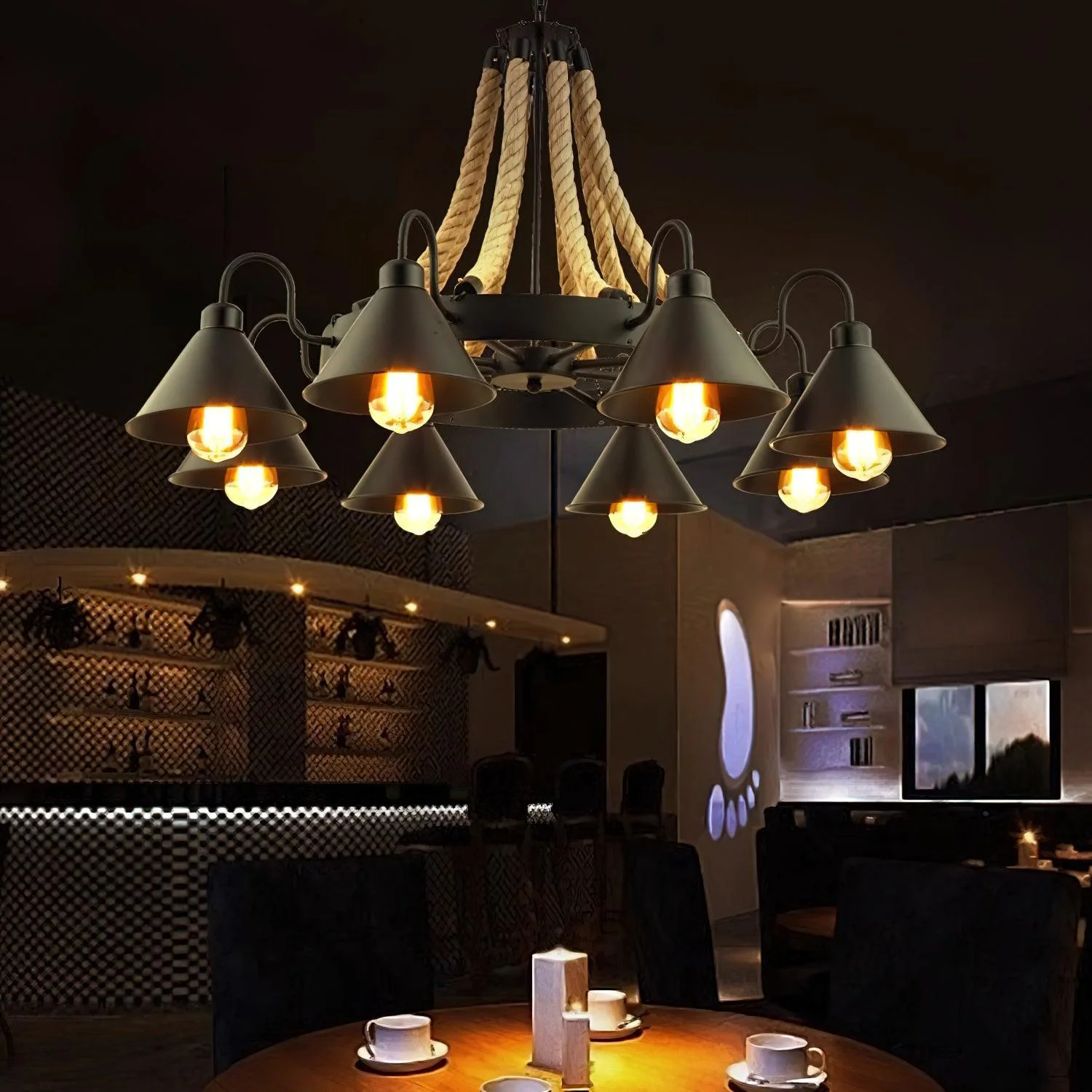 Aiden Industrial Chandelier - Image 20