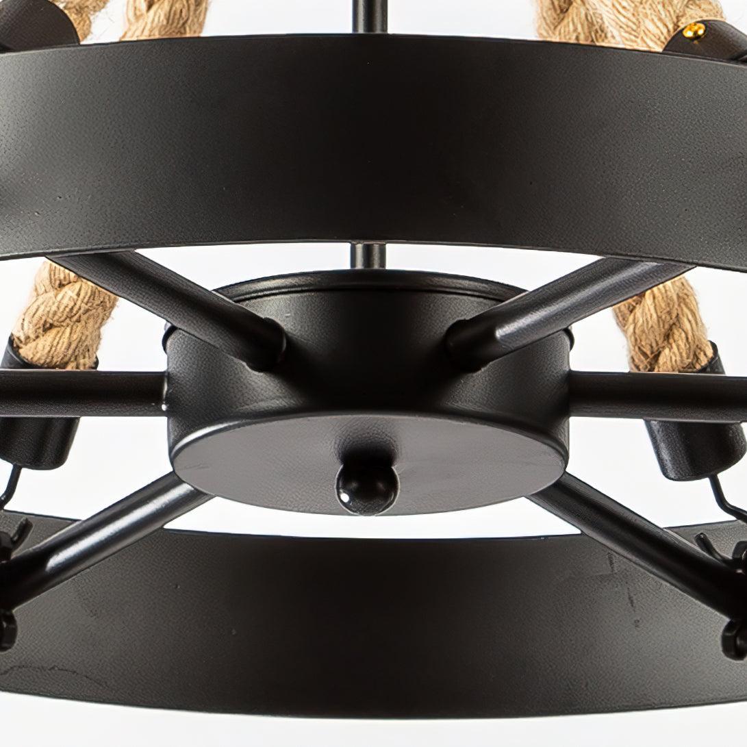Aiden Industrial Chandelier - Image 26