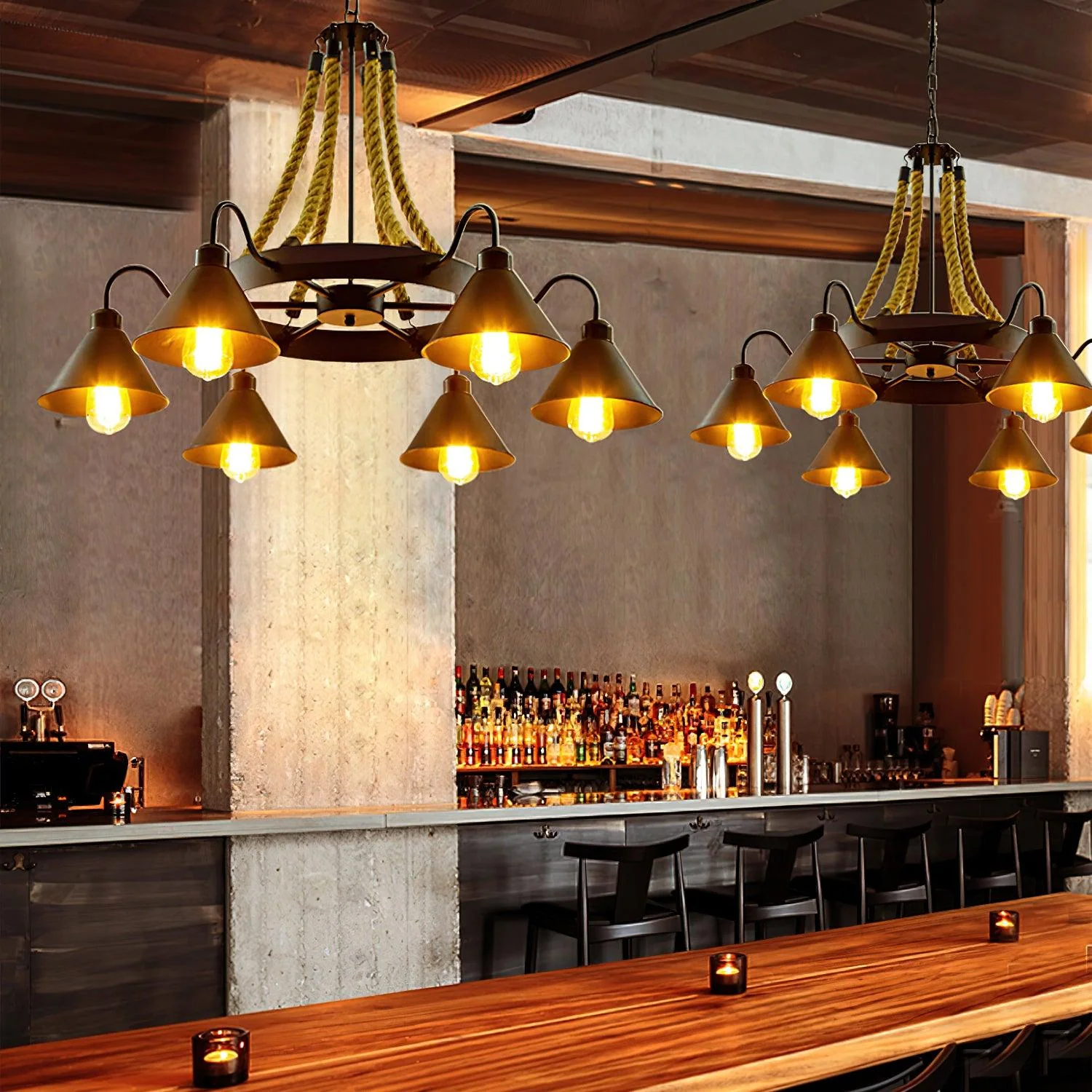 Aiden Industrial Chandelier - Image 4