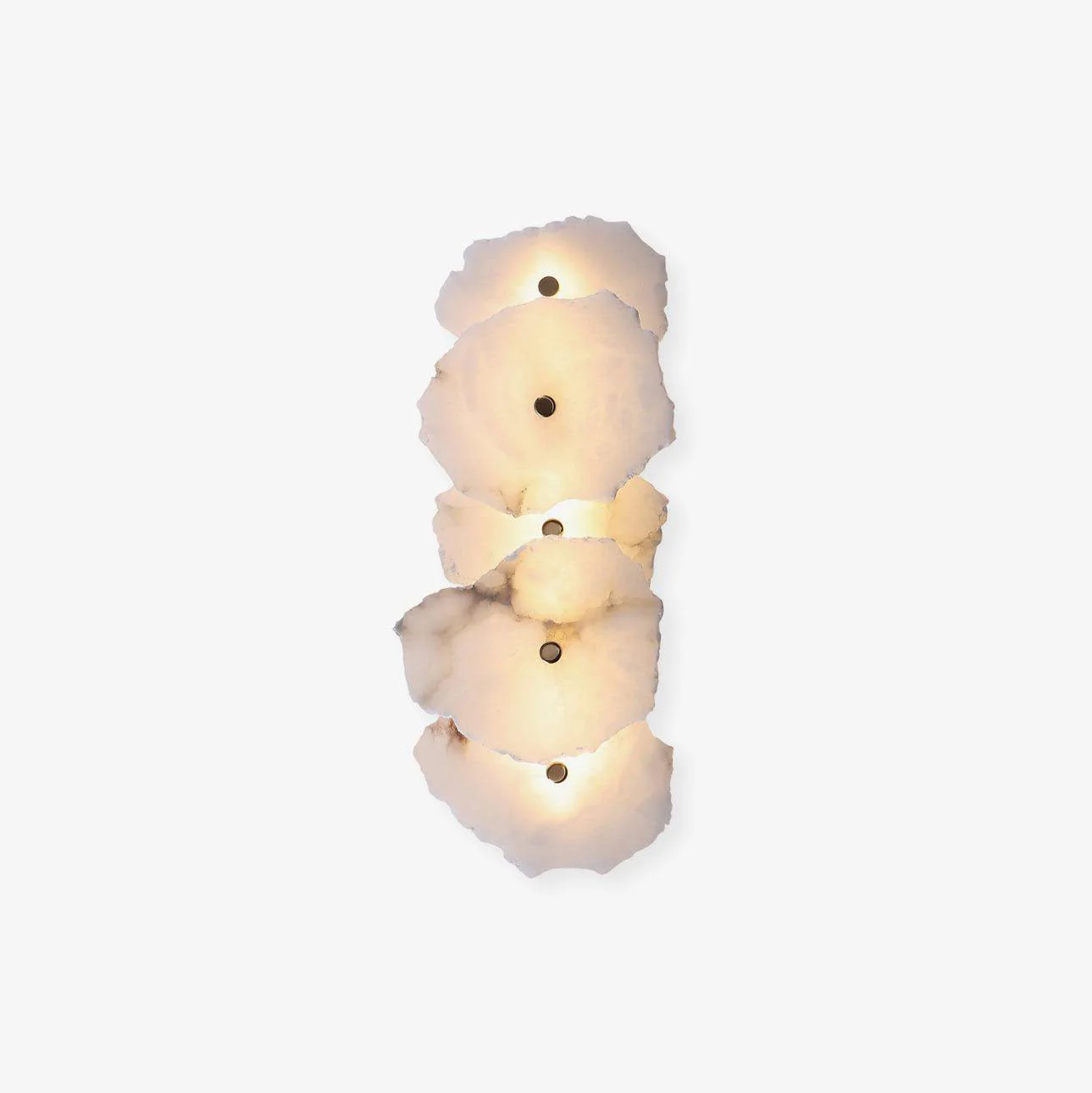 Alaeila Floral Cluster Alabaster Wall Light