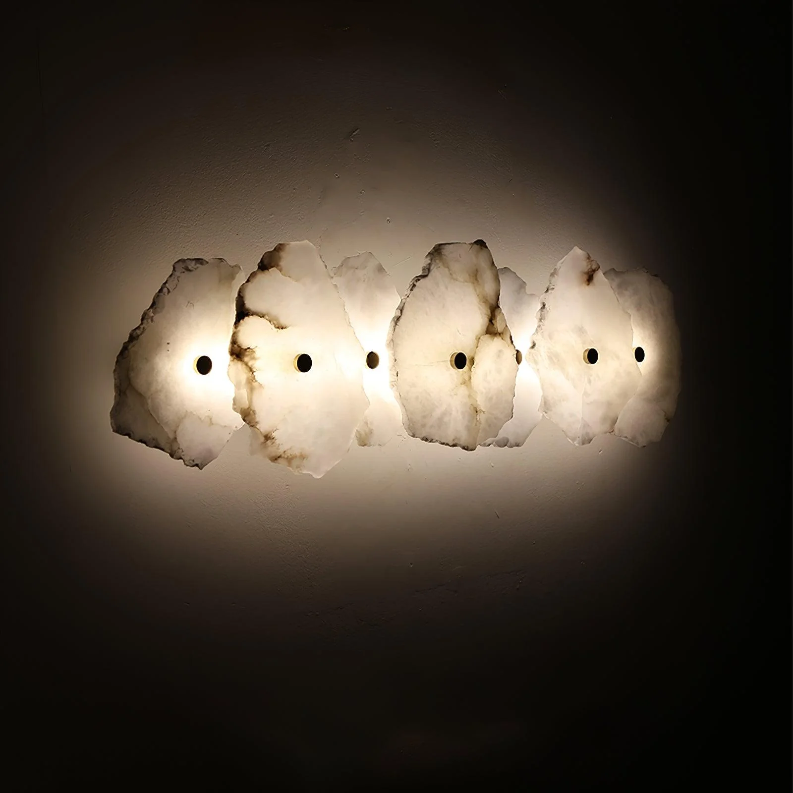 Alaeila Floral Cluster Alabaster Wall Light - Image 19