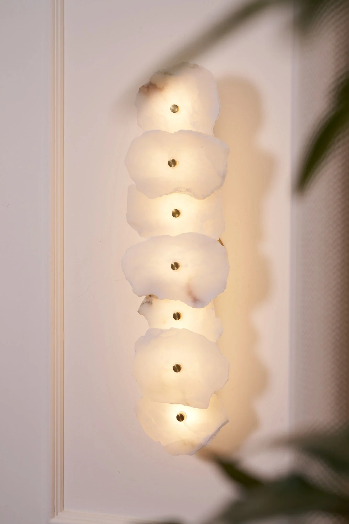 Alaeila Floral Cluster Alabaster Wall Light - Image 40