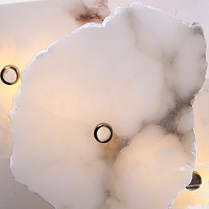 Alaeila Floral Cluster Alabaster Wall Light - Image 8