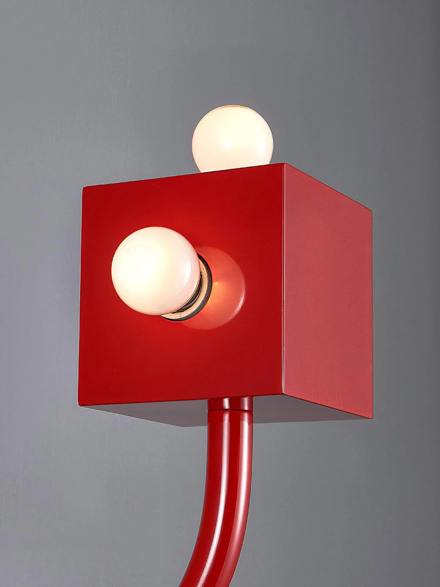 Alanna Individual Creativity Red Cube Wall Lamp - Image 18