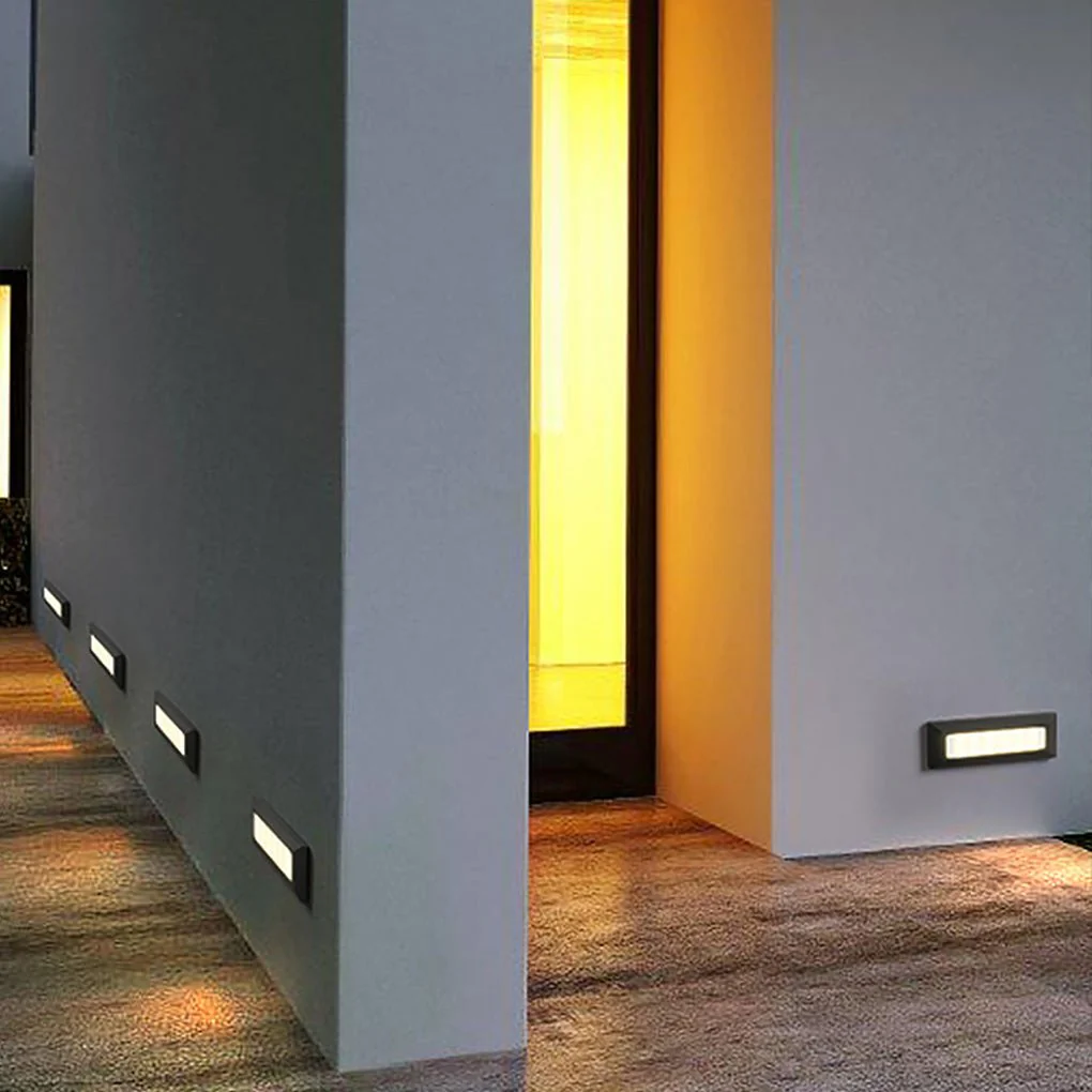 Alda Modern Minimalist Outdoor Stair Lights - Image 3