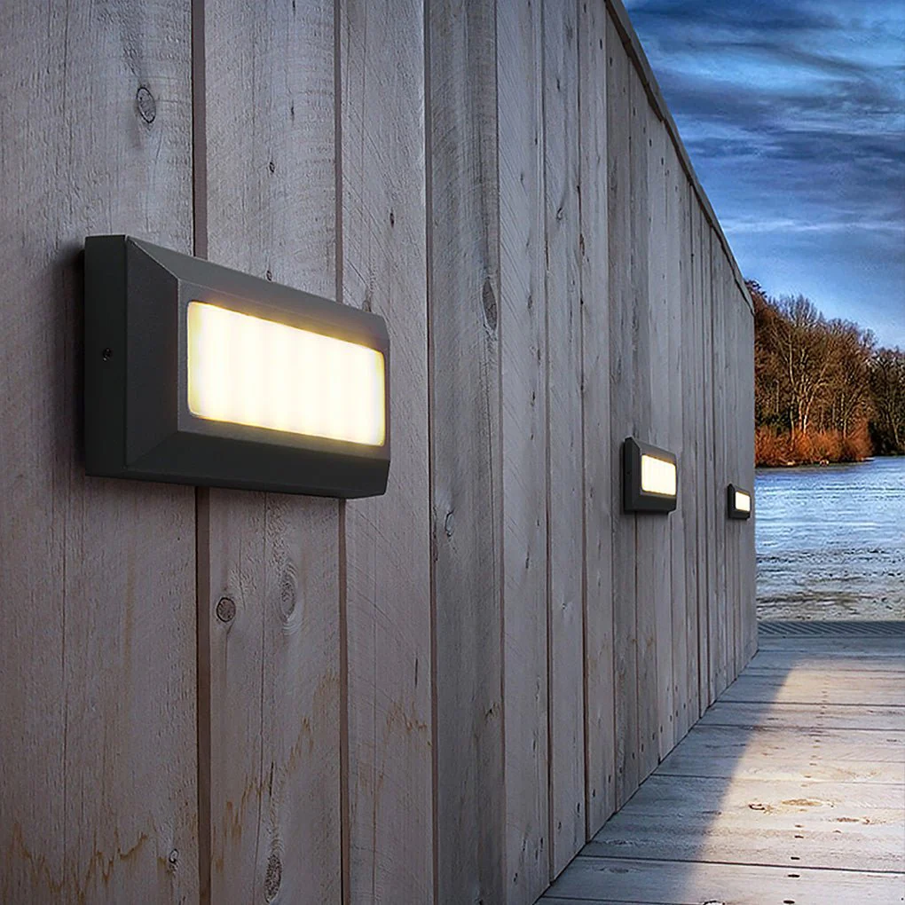 Alda Modern Minimalist Outdoor Stair Lights - Image 5