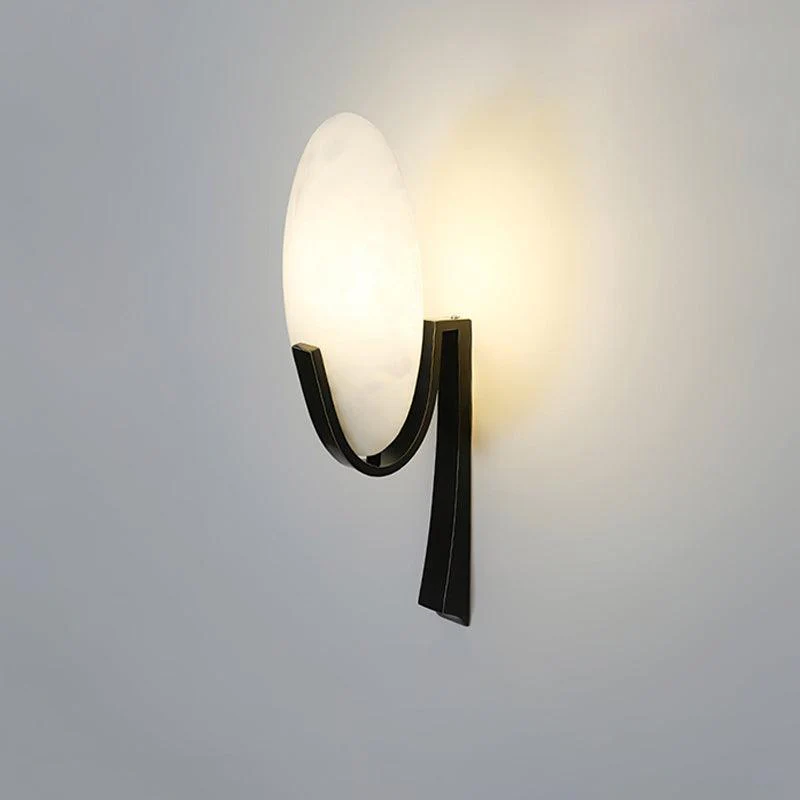 Alice Minimalist Alabaster Wall Light - Image 20