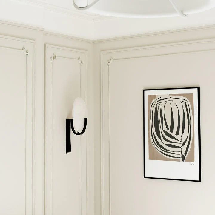 Alice Minimalist Alabaster Wall Light - Image 7