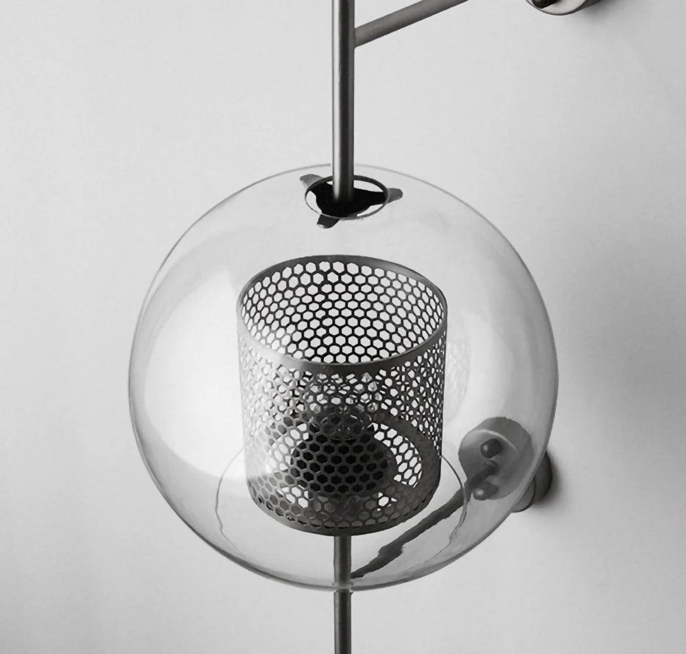Alice Premium Nordic Art Glass Wall Light - Image 141