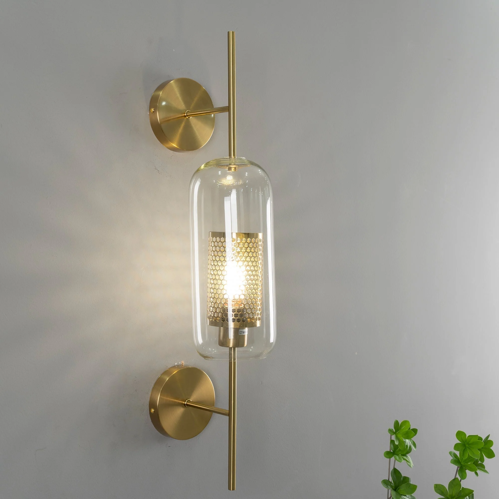 Alice Premium Nordic Art Glass Wall Light - Image 145