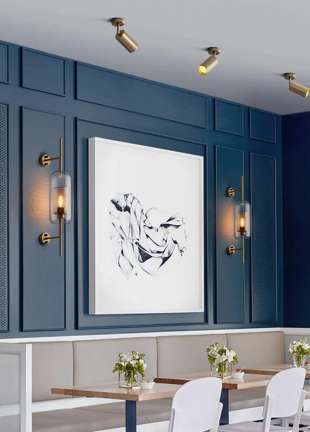 Alice Premium Nordic Art Glass Wall Light - Image 152
