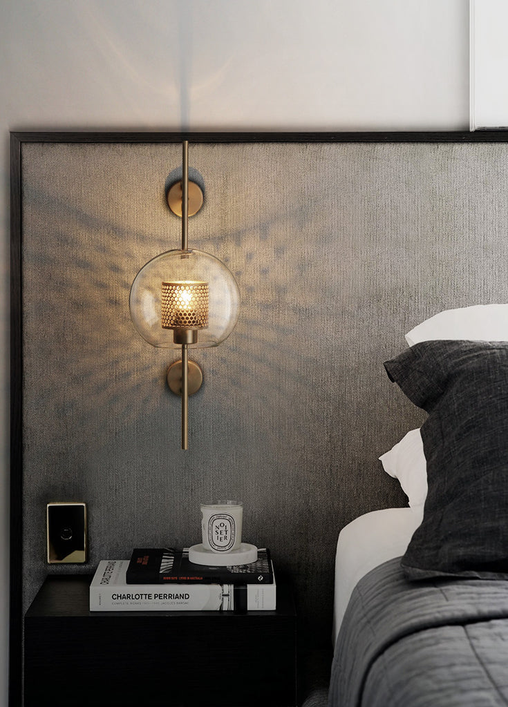 Alice Premium Nordic Art Glass Wall Light - Image 156
