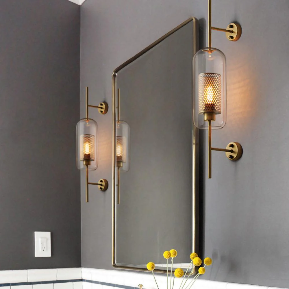 Alice Premium Nordic Art Glass Wall Light - Image 157