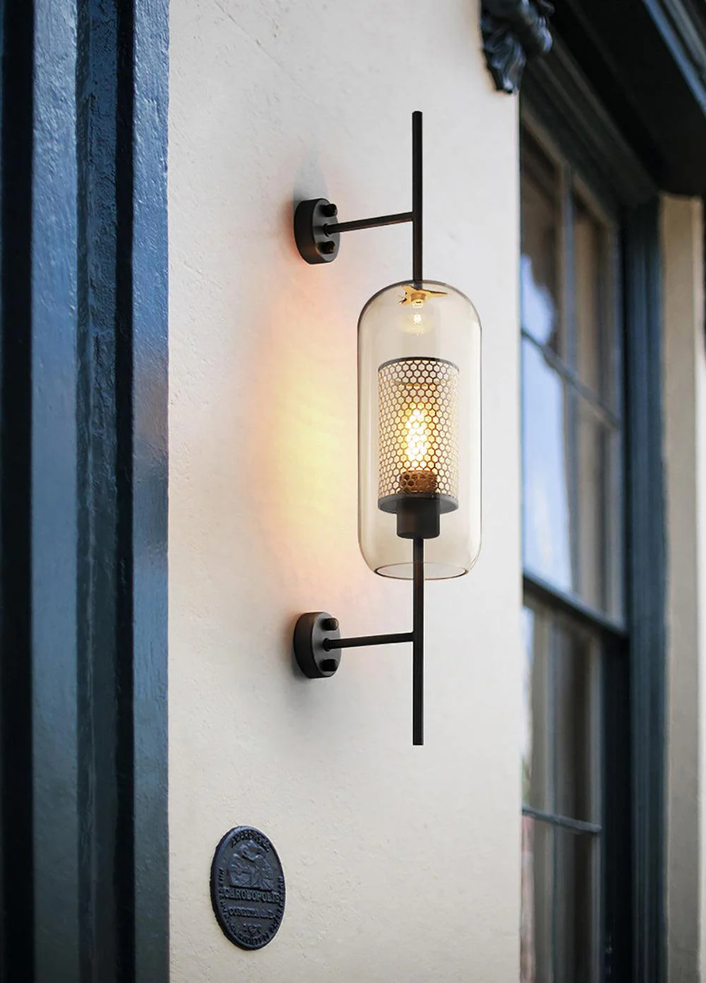 Alice Premium Nordic Art Glass Wall Light - Image 161