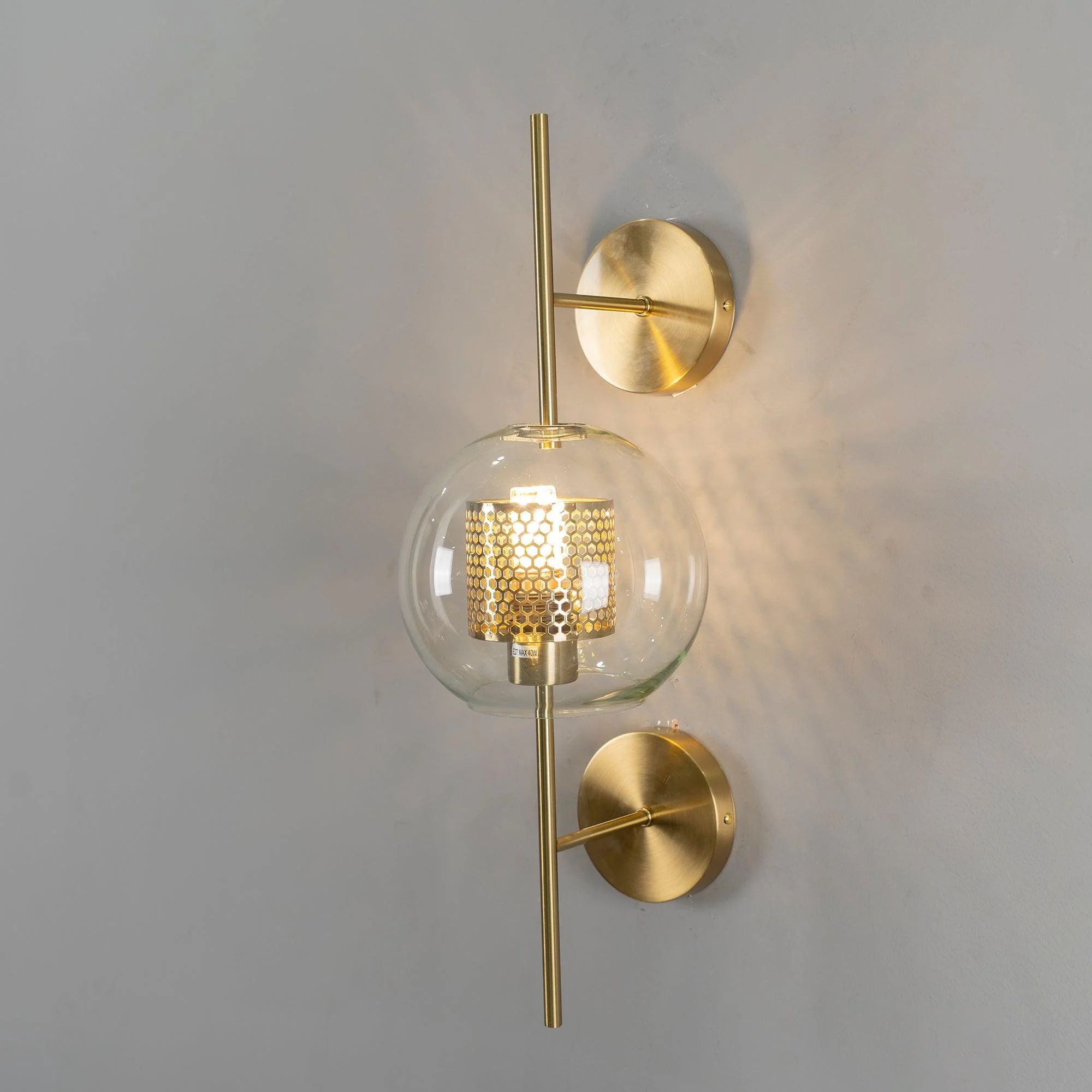 Alice Premium Nordic Art Glass Wall Light - Image 22