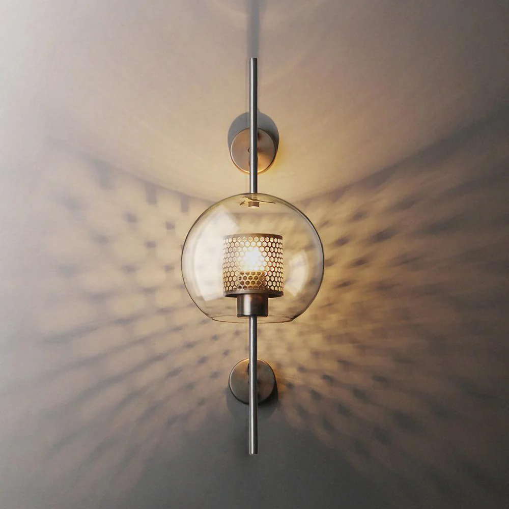Alice Premium Nordic Art Glass Wall Light - Image 35