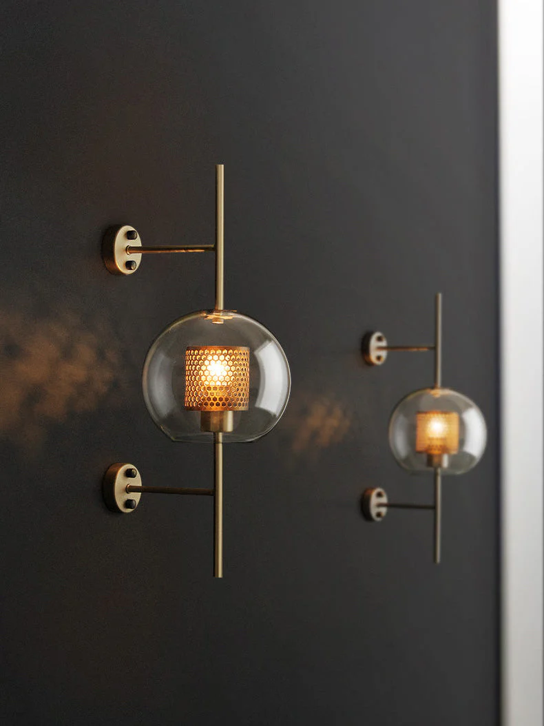 Alice Premium Nordic Art Glass Wall Light - Image 61