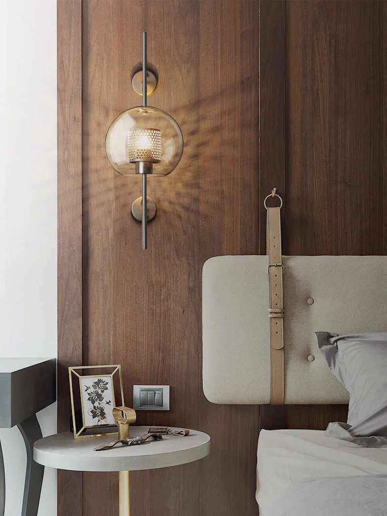 Alice Premium Nordic Art Glass Wall Light - Image 70