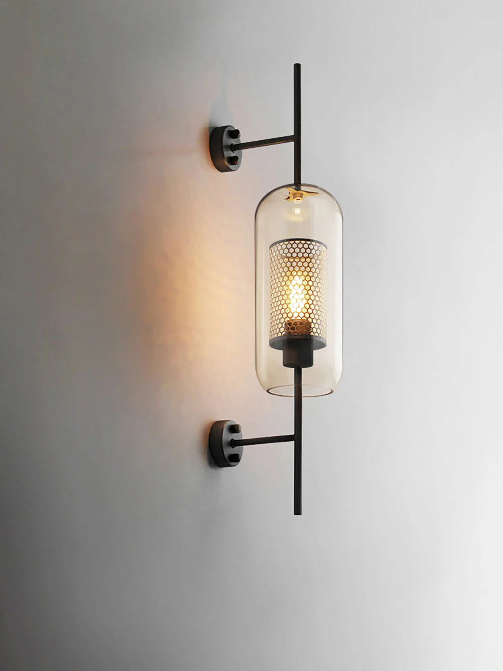 Alice Premium Nordic Art Glass Wall Light - Image 86