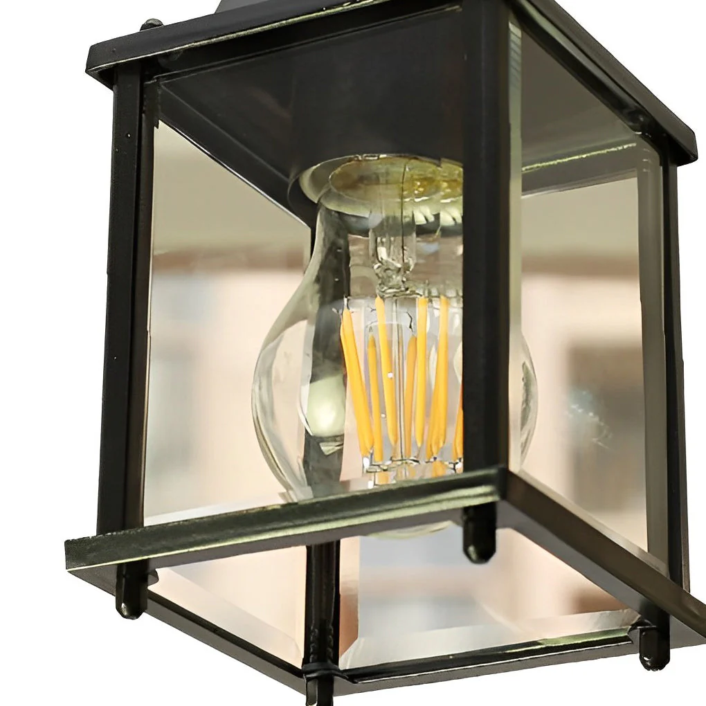 Alma Square Modern Glass Outdoor Pendant Lights - Image 5