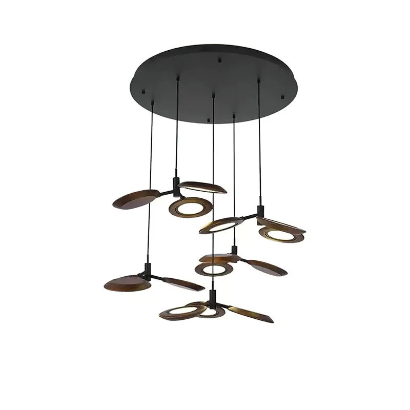 Alnoraris Tiered Wood Pendant Light - Image 12