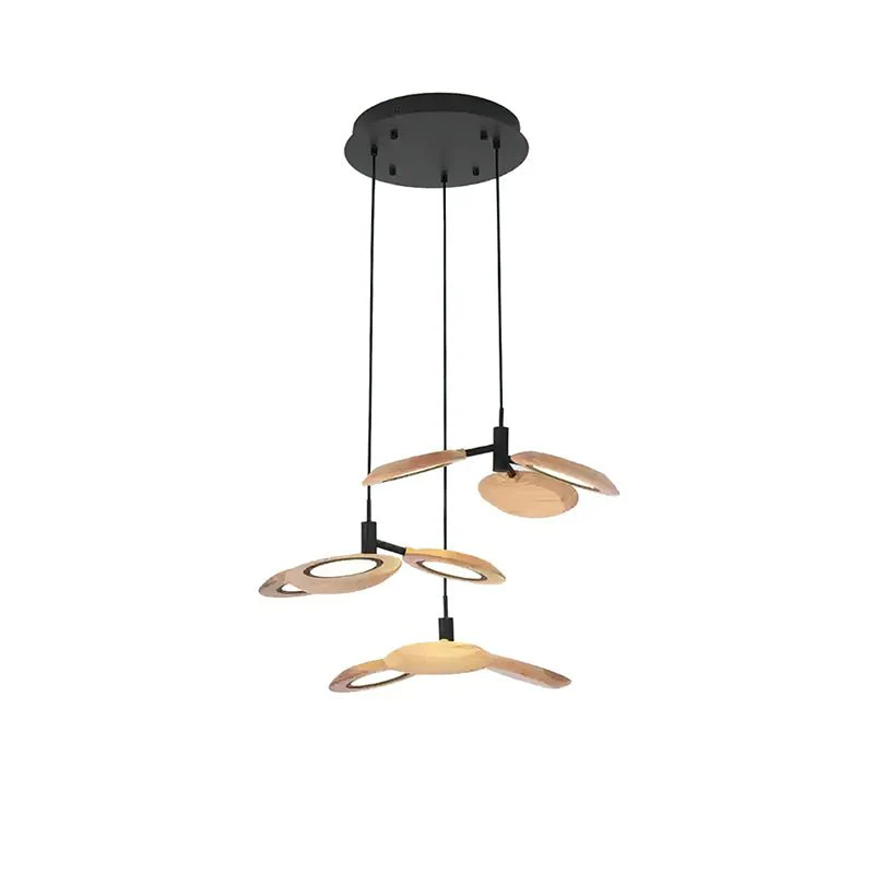 Alnoraris Tiered Wood Pendant Light - Image 14