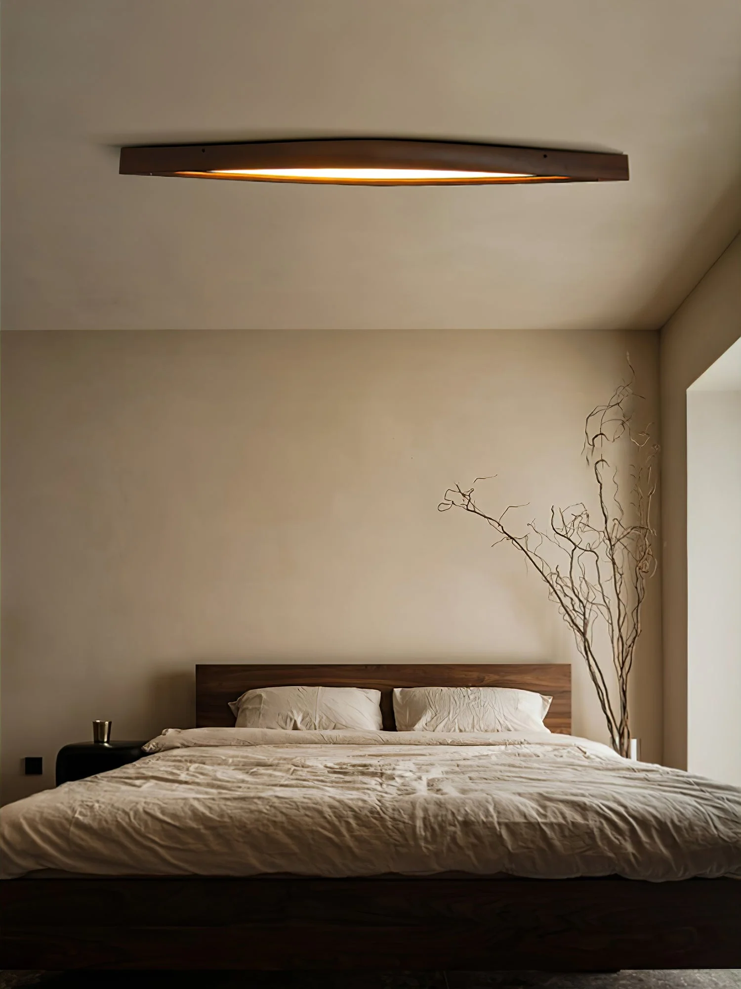 Alnoreth Nordic Horizon Linear Wood Ceiling Lamp - Image 12