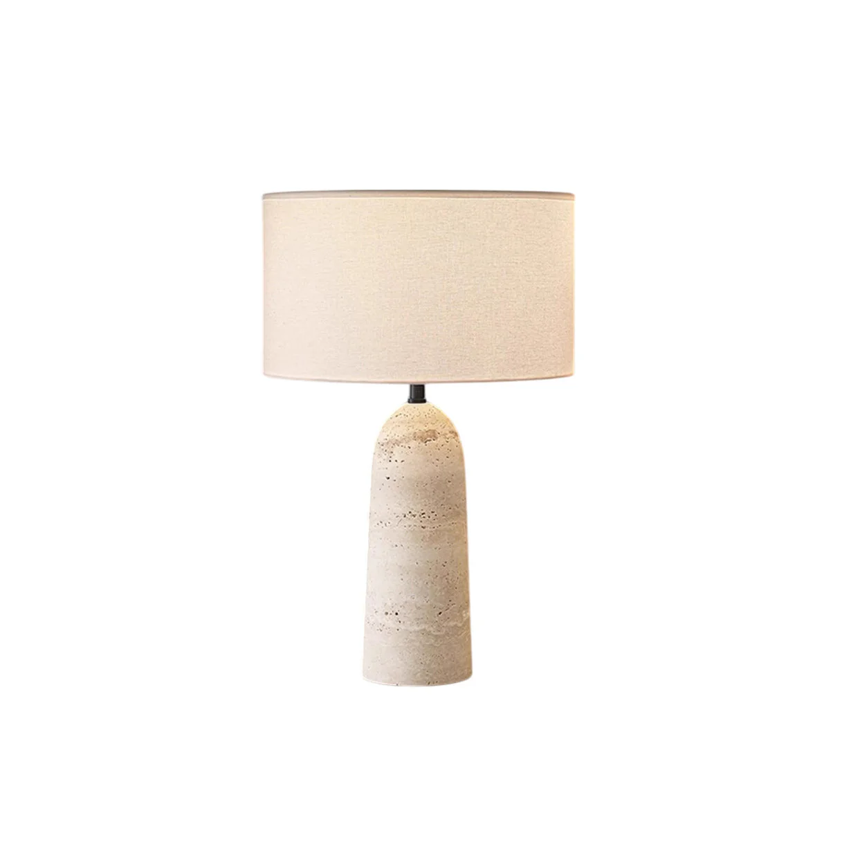 Aloa Wabi-Sabi Travertine Table Lamp